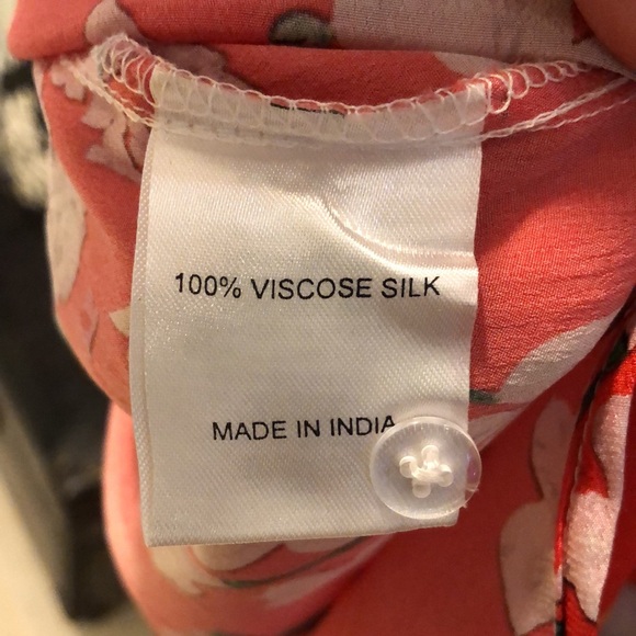 💗 Shana Bohemian partial button long sleeve / roll up lightweight happy top - Picture 9 of 12